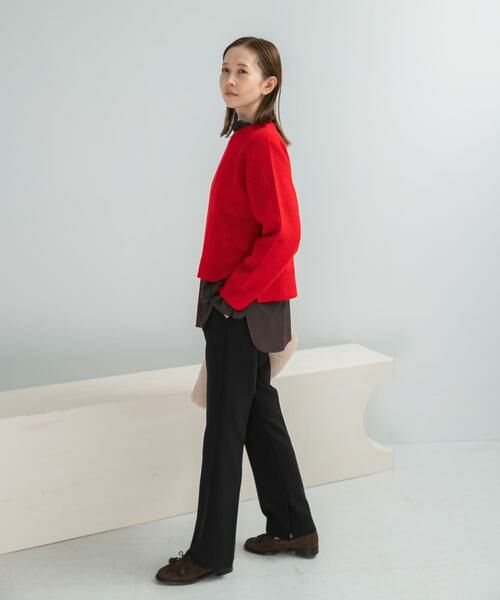 URBAN RESEARCH ROSSO / アーバンリサーチ ロッソ ニット・セーター | スーパーファインラムズウールショートニット | 詳細5