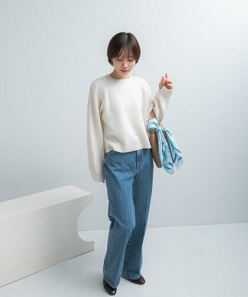 URBAN RESEARCH ROSSO / アーバンリサーチ ロッソ ニット・セーター | スーパーファインラムズウールショートニット | 詳細15