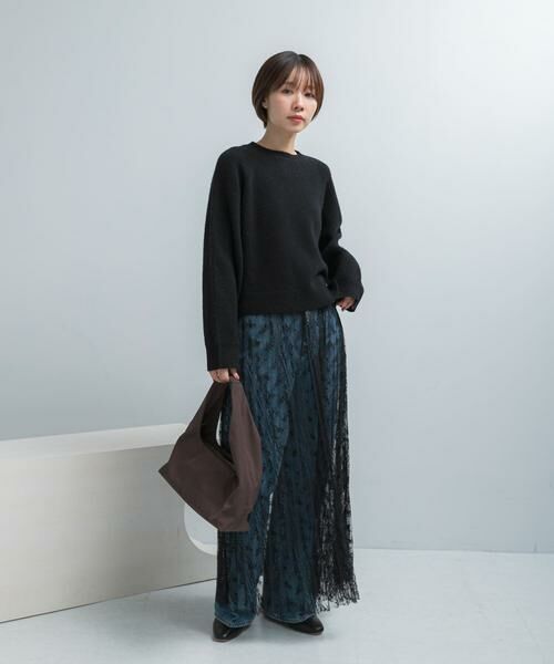 URBAN RESEARCH ROSSO / アーバンリサーチ ロッソ ニット・セーター | スーパーファインラムズウールショートニット | 詳細24