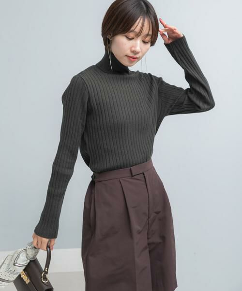 URBAN RESEARCH ROSSO / アーバンリサーチ ロッソ ニット・セーター | エクストラファインリブタートルニット | 詳細2