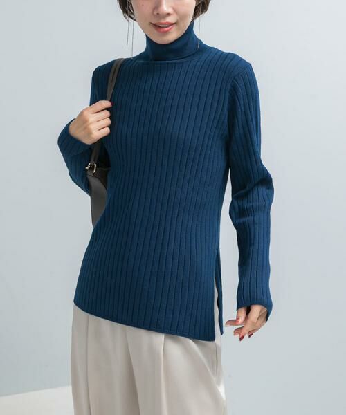 URBAN RESEARCH ROSSO / アーバンリサーチ ロッソ ニット・セーター | エクストラファインリブタートルニット | 詳細6