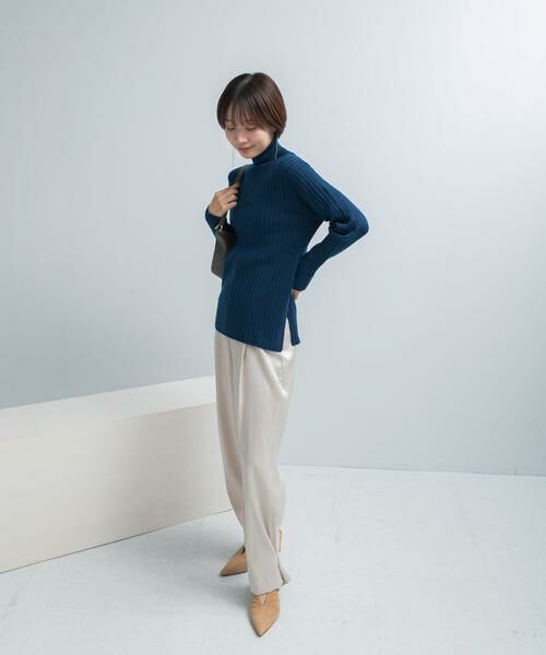 URBAN RESEARCH ROSSO / アーバンリサーチ ロッソ ニット・セーター | エクストラファインリブタートルニット | 詳細7