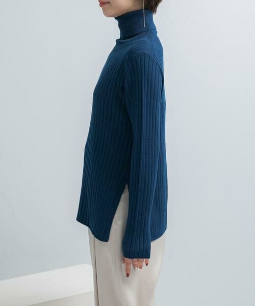 URBAN RESEARCH ROSSO / アーバンリサーチ ロッソ ニット・セーター | エクストラファインリブタートルニット | 詳細9