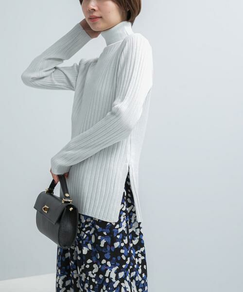 URBAN RESEARCH ROSSO / アーバンリサーチ ロッソ ニット・セーター | エクストラファインリブタートルニット | 詳細17