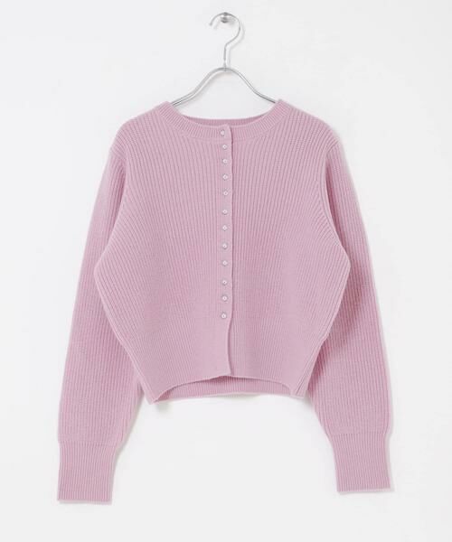 URBAN RESEARCH ROSSO / アーバンリサーチ ロッソ カーディガン・ボレロ | 『WEB限定』ボタンデザインニットプルオーバー | 詳細1