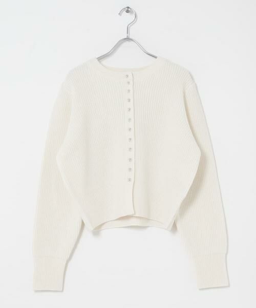 URBAN RESEARCH ROSSO / アーバンリサーチ ロッソ カーディガン・ボレロ | ボタンデザインニットプルオーバー | 詳細11