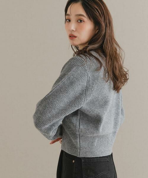 URBAN RESEARCH ROSSO / アーバンリサーチ ロッソ カーディガン・ボレロ | 『WEB限定』ボタンデザインニットプルオーバー | 詳細8
