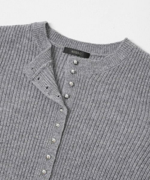 URBAN RESEARCH ROSSO / アーバンリサーチ ロッソ カーディガン・ボレロ | 『WEB限定』ボタンデザインニットプルオーバー | 詳細19