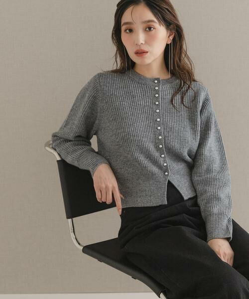 URBAN RESEARCH ROSSO / アーバンリサーチ ロッソ カーディガン・ボレロ | 『WEB限定』ボタンデザインニットプルオーバー | 詳細11