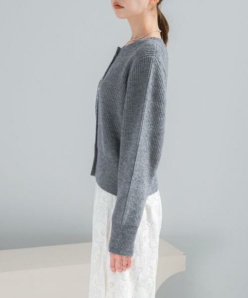URBAN RESEARCH ROSSO / アーバンリサーチ ロッソ カーディガン・ボレロ | 『WEB限定』ボタンデザインニットプルオーバー | 詳細15