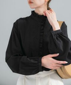 URBAN RESEARCH ROSSO / アーバンリサーチ ロッソ シャツ・ブラウス | 『WEB限定』フリルスタンドカラーシャツ