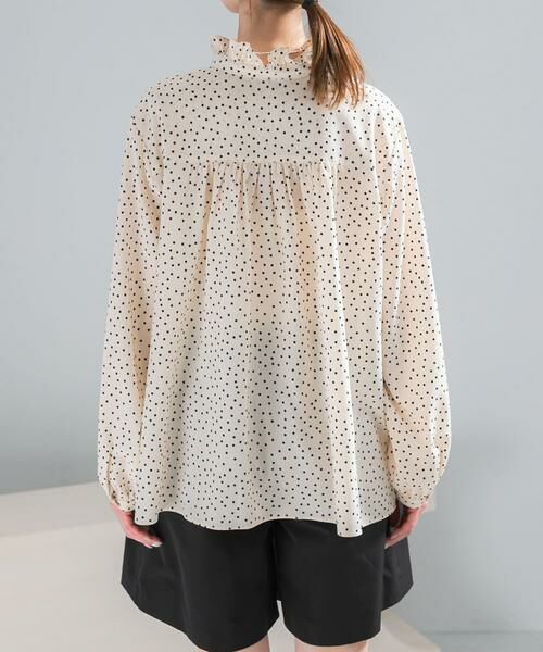 URBAN RESEARCH ROSSO / アーバンリサーチ ロッソ シャツ・ブラウス | 『WEB限定』フリルスタンドカラーシャツ | 詳細10