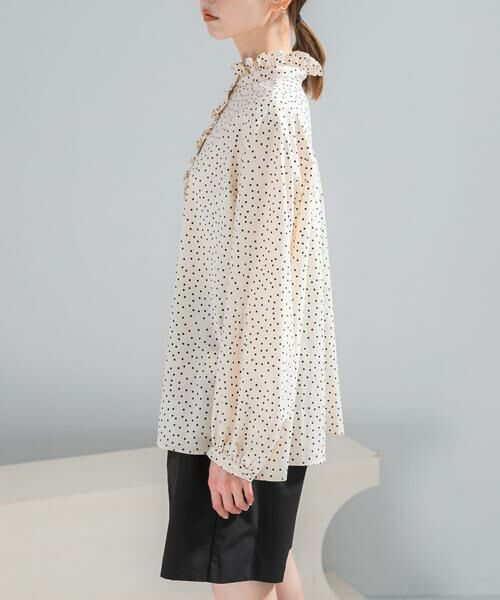 URBAN RESEARCH ROSSO / アーバンリサーチ ロッソ シャツ・ブラウス | 『WEB限定』フリルスタンドカラーシャツ | 詳細9