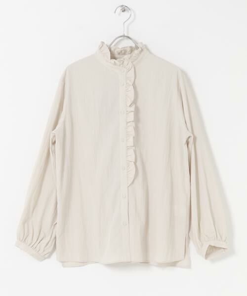 URBAN RESEARCH ROSSO / アーバンリサーチ ロッソ シャツ・ブラウス | 『WEB限定』フリルスタンドカラーシャツ | 詳細27