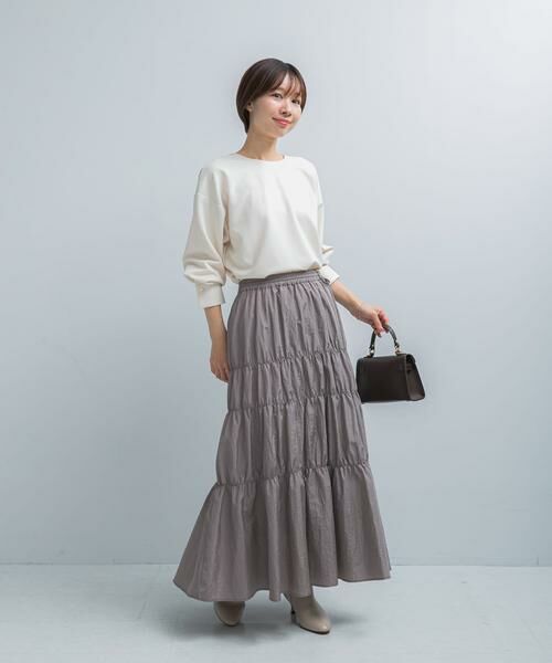 URBAN RESEARCH ROSSO / アーバンリサーチ ロッソ スカート | ブライトシャーリングスカート | 詳細14