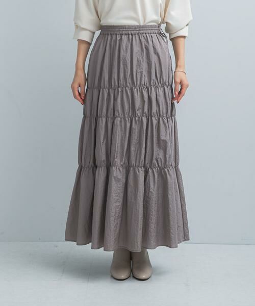 URBAN RESEARCH ROSSO / アーバンリサーチ ロッソ スカート | ブライトシャーリングスカート | 詳細16