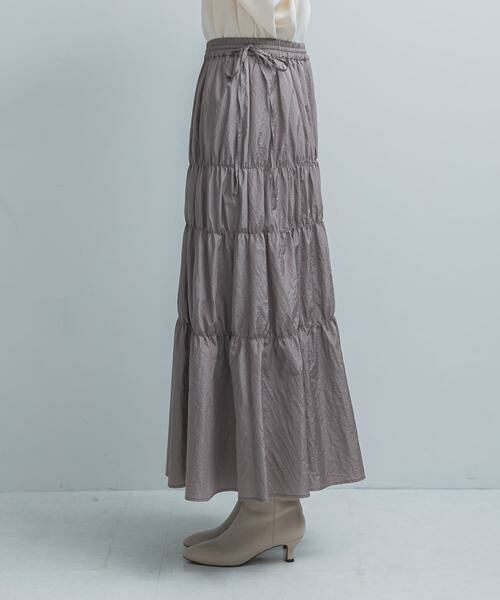 URBAN RESEARCH ROSSO / アーバンリサーチ ロッソ スカート | ブライトシャーリングスカート | 詳細17