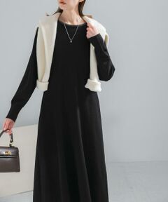 URBAN RESEARCH ROSSO / アーバンリサーチ ロッソ ワンピース | ウォシャブルフレアシルエットニットワンピース