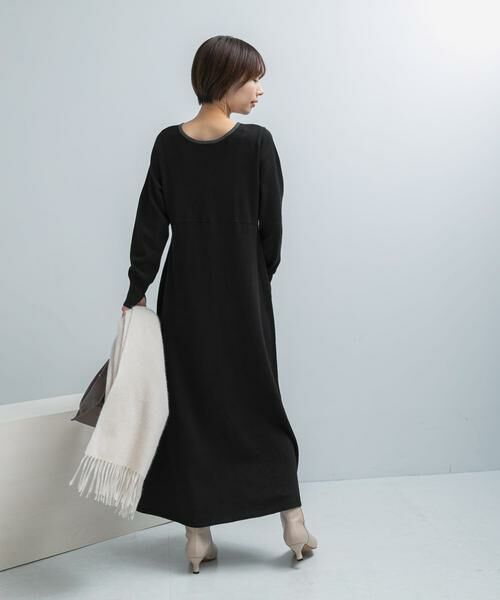 URBAN RESEARCH ROSSO / アーバンリサーチ ロッソ ワンピース | ウォシャブルフレアシルエットニットワンピース | 詳細8