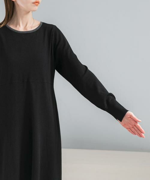 URBAN RESEARCH ROSSO / アーバンリサーチ ロッソ ワンピース | ウォシャブルフレアシルエットニットワンピース | 詳細12