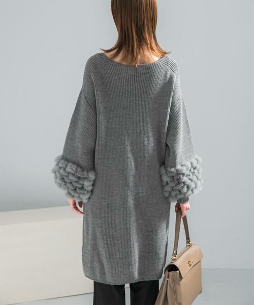 URBAN RESEARCH ROSSO / アーバンリサーチ ロッソ ワンピース | ファードッキングニットミニワンピース | 詳細27