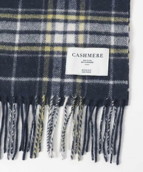 URBAN RESEARCH ROSSO / アーバンリサーチ ロッソ マフラー・ショール・スヌード・ストール | カシミヤチェックマフラー | 詳細4