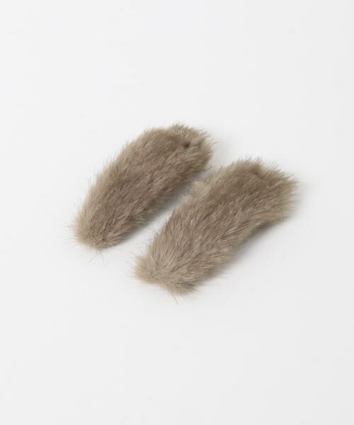 URBAN RESEARCH ROSSO / アーバンリサーチ ロッソ カチューシャ・カチューム・その他 | heyep　Faux Mink Hair Clips-2P | 詳細1