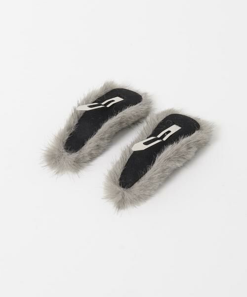 URBAN RESEARCH ROSSO / アーバンリサーチ ロッソ カチューシャ・カチューム・その他 | heyep　Faux Mink Hair Clips-2P | 詳細5
