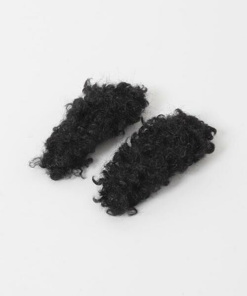 URBAN RESEARCH ROSSO / アーバンリサーチ ロッソ カチューシャ・カチューム・その他 | heyep　Fluffy Clips-2 Piece Set（ブラック）