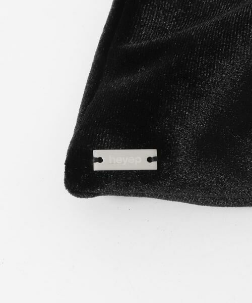 URBAN RESEARCH ROSSO / アーバンリサーチ ロッソ ヘアゴム・シュシュ | heyep　Velour Square Scrunchie M | 詳細3