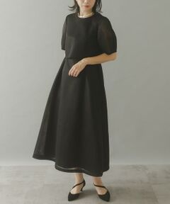 URBAN RESEARCH ROSSO / アーバンリサーチ ロッソ ドレス | kaene　シアーダンボールニットドレス