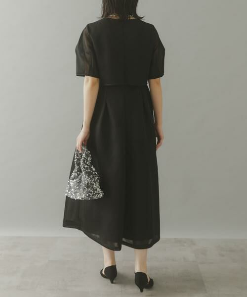 URBAN RESEARCH ROSSO / アーバンリサーチ ロッソ ドレス | kaene　シアーダンボールニットドレス | 詳細8