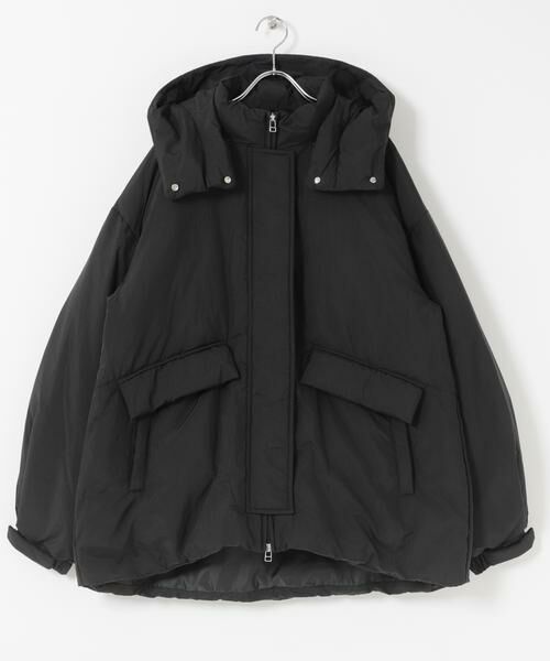 URBAN RESEARCH ROSSO / アーバンリサーチ ロッソ ダウンジャケット・ベスト | ELENDEEK　OVER FORM DOWN COAT（ブラック）
