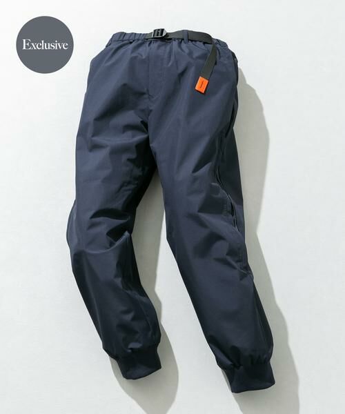 URBAN RESEARCH ROSSO / アーバンリサーチ ロッソ その他パンツ | 『別注』+phenix　WINDSTOPPER by GORE-TEX LABS リブジョガーパンツ（ネイビー）