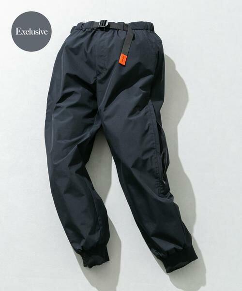 URBAN RESEARCH ROSSO / アーバンリサーチ ロッソ その他パンツ | 『別注』+phenix　WINDSTOPPER by GORE-TEX LABS リブジョガーパンツ（ブラック）