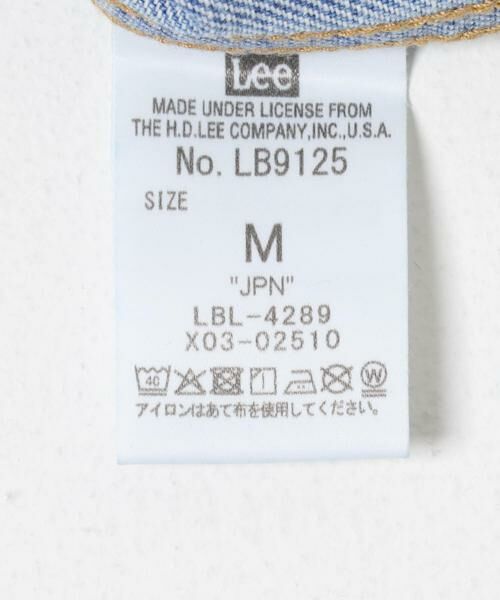 URBAN RESEARCH ROSSO / アーバンリサーチ ロッソ Gジャン・デニムジャケット | 『別注』Lee101×ROSSO　NOCOLLAR JACKET | 詳細11