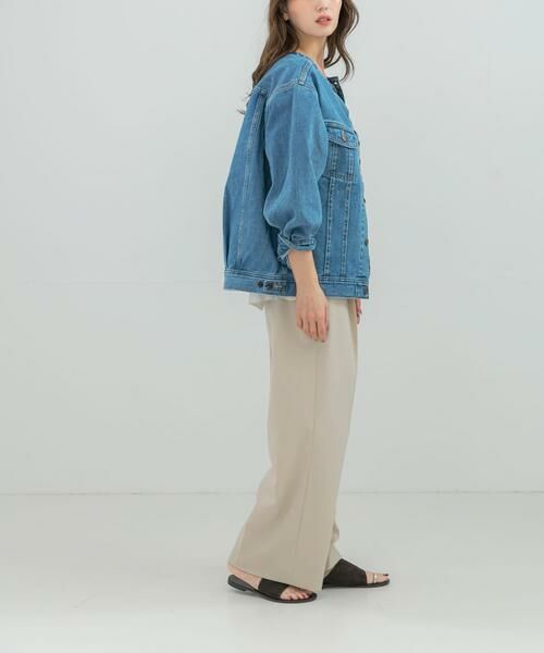 URBAN RESEARCH ROSSO / アーバンリサーチ ロッソ Gジャン・デニムジャケット | 『別注』Lee101×ROSSO　NOCOLLAR JACKET | 詳細5