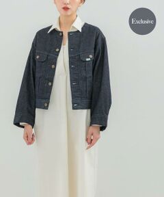URBAN RESEARCH ROSSO / アーバンリサーチ ロッソ Gジャン・デニムジャケット | 『別注』Lee101×ROSSO　NOCOLLAR SHORT JACKET