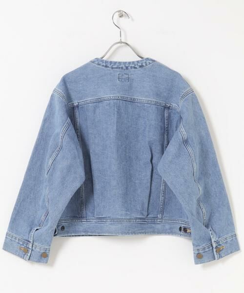 URBAN RESEARCH ROSSO / アーバンリサーチ ロッソ Gジャン・デニムジャケット | 『別注』Lee101×ROSSO　NOCOLLAR SHORT JACKET | 詳細10