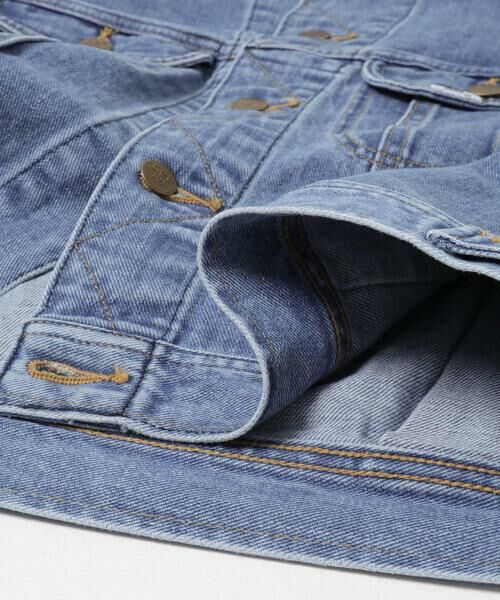 URBAN RESEARCH ROSSO / アーバンリサーチ ロッソ Gジャン・デニムジャケット | 『別注』Lee101×ROSSO　NOCOLLAR SHORT JACKET | 詳細11