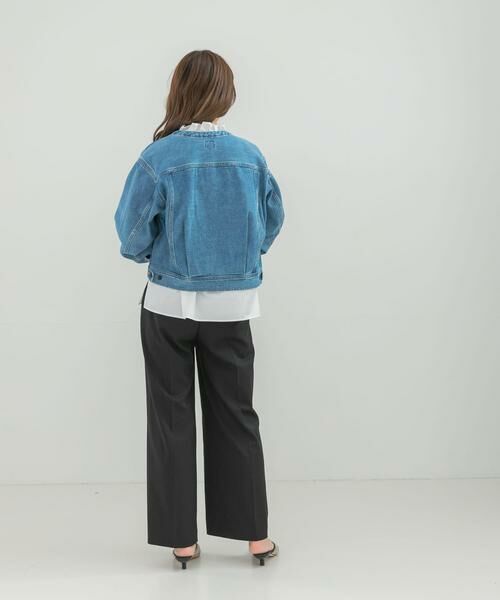 URBAN RESEARCH ROSSO / アーバンリサーチ ロッソ Gジャン・デニムジャケット | 『別注』Lee101×ROSSO　NOCOLLAR SHORT JACKET | 詳細7