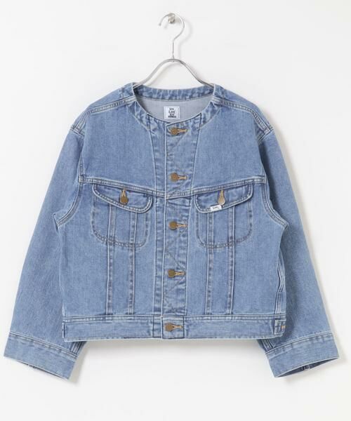 URBAN RESEARCH ROSSO / アーバンリサーチ ロッソ Gジャン・デニムジャケット | 『別注』Lee101×ROSSO　NOCOLLAR SHORT JACKET | 詳細8