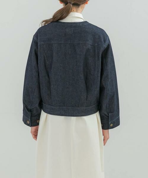 URBAN RESEARCH ROSSO / アーバンリサーチ ロッソ Gジャン・デニムジャケット | 『別注』Lee101×ROSSO　NOCOLLAR SHORT JACKET | 詳細19