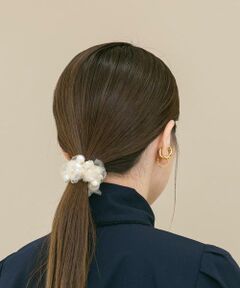 URBAN RESEARCH ROSSO / アーバンリサーチ ロッソ ヘアゴム・シュシュ | kaene　チュールフリルパールシュシュ