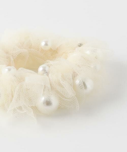 URBAN RESEARCH ROSSO / アーバンリサーチ ロッソ ヘアゴム・シュシュ | kaene　チュールフリルパールシュシュ | 詳細2