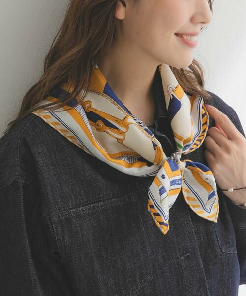 URBAN RESEARCH ROSSO / アーバンリサーチ ロッソ バンダナ・スカーフ | manipuri 65ピルエット | 詳細1