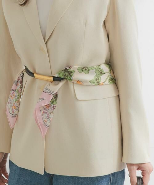 URBAN RESEARCH ROSSO / アーバンリサーチ ロッソ バンダナ・スカーフ | manipuri　65ハーバルガーデン（ピンク）