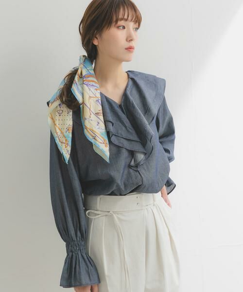 URBAN RESEARCH ROSSO / アーバンリサーチ ロッソ バンダナ・スカーフ | manipuri　65ビットバルーン | 詳細3