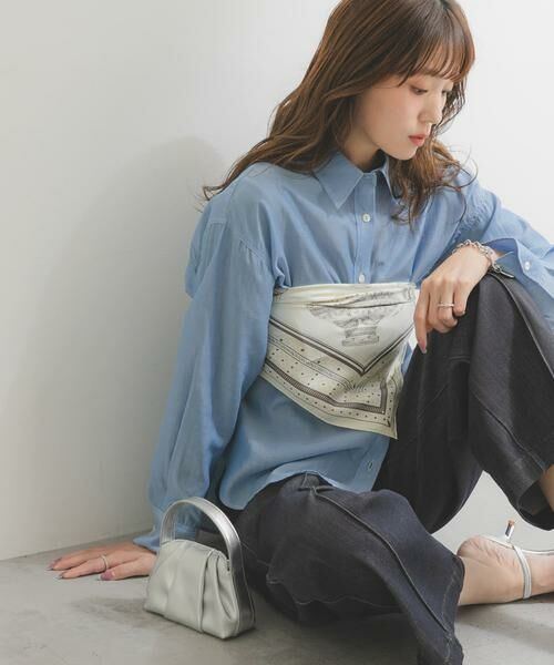 URBAN RESEARCH ROSSO / アーバンリサーチ ロッソ バンダナ・スカーフ | manipuri　65バルーンバンダナ | 詳細1