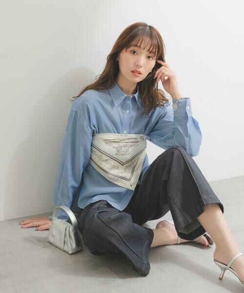 URBAN RESEARCH ROSSO / アーバンリサーチ ロッソ バンダナ・スカーフ | manipuri　65バルーンバンダナ | 詳細2